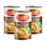 California Garden Canned Chickpeas Ready To Eat 3 x 400 g