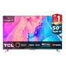 TCL C Series 50 inches 4K QLED Google TV, 50C635, Black