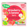 Morrisons Strawberry & Banana Bars 5 x 30 g