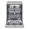 LG Dishwasher with 8 Programs + 14 Place Settings, Platinum Silver, DFC435FP