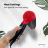 Mr Light Mini Hair Dryer With Folding Handle, Lightweight Hairdryer For Travel, 2 Speed 2 Heating Setting