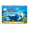 Yummy Yummy Sharks Blue Raspberry Flavor Fruit Snacks 136 g