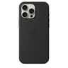 Apple iPhone 16 Pro Max Silicone Case with MagSafe, Black, MYYT3ZM/A