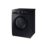 Samsung Front load Washing Machine, 11 kg, 1400 RPM, Black, WW11CGC04DABSG
