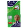 Fine Baby Diapers Size 4, 7-17kg, Large, Jumbo Pack 48 Count