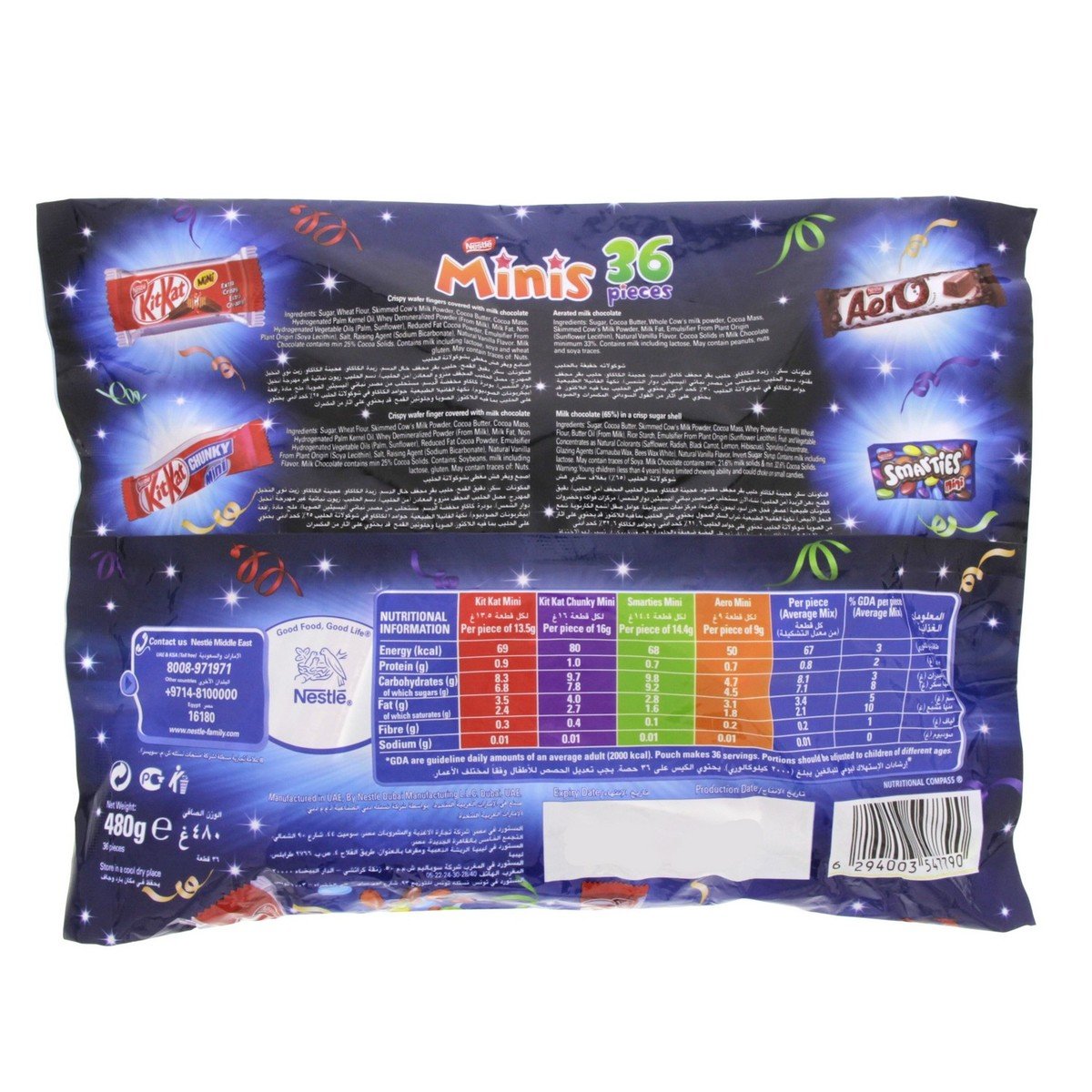 Nestle Minis 2 x 36 pcs