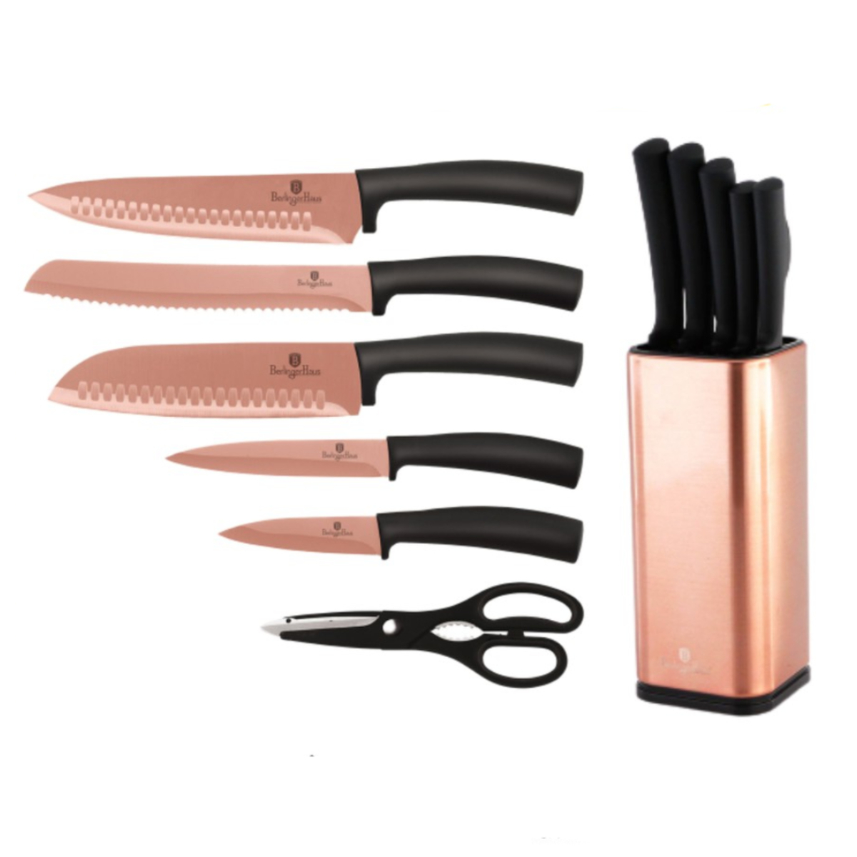 Homeco Pisau Set Knife Berlingerhaus 7pcs