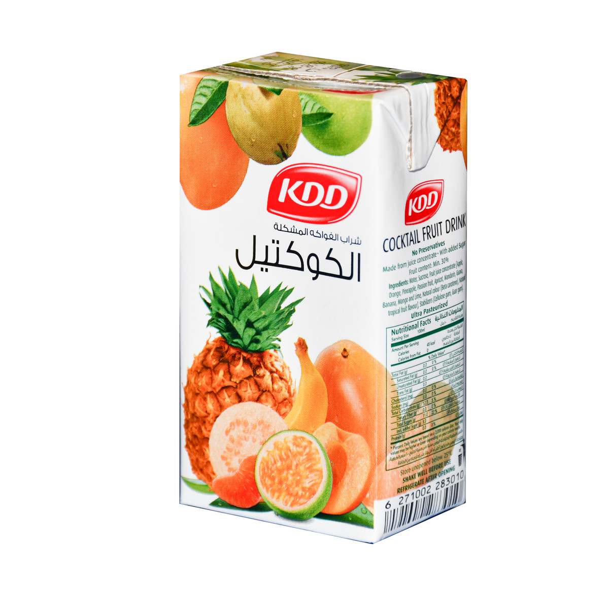 KDD Cocktail Fruit Drink Value Pack 8 x 125 ml