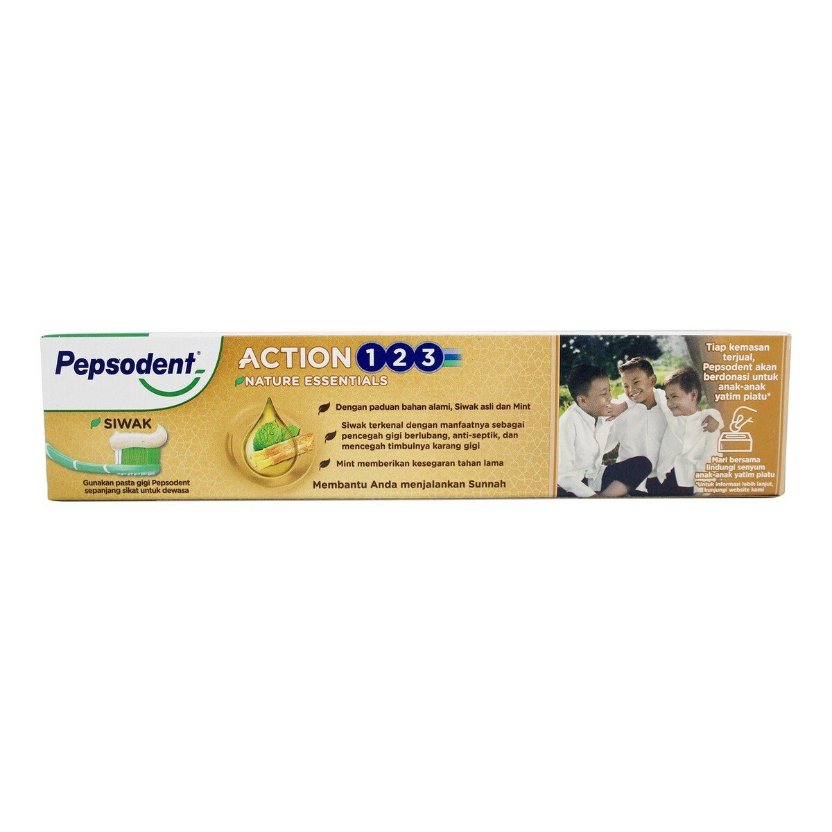 Pepsodent Pasta Gigi Action 123 Siwak 150g