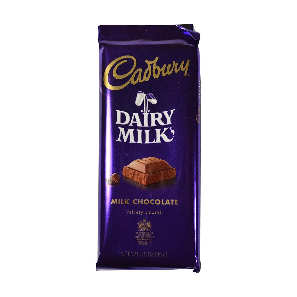 Cadbury Dairy Milk Velvety Smooth Milk Chocolate 99g Online at Best ...
