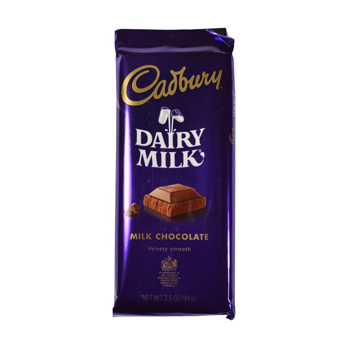 Cadbury Dairy Milk Velvety Smooth Milk Chocolate 99 g