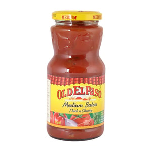 Old El Paso Medium Salsa Thick & Chunky 375 g