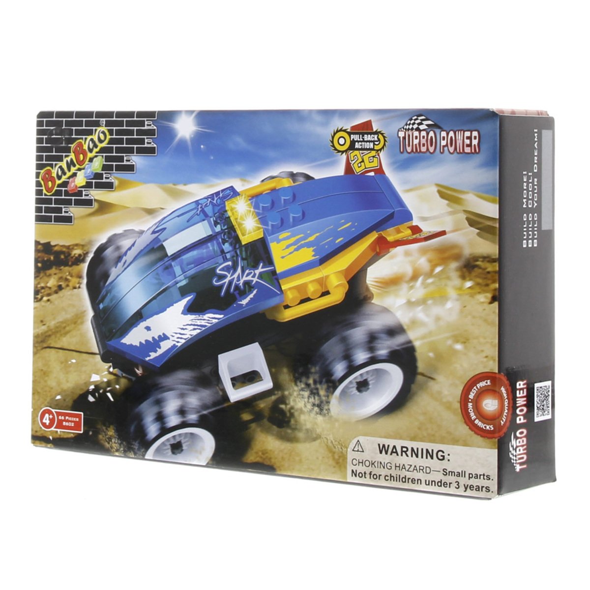 Banbao Turbo Power Shark Blocks 66 Pieces