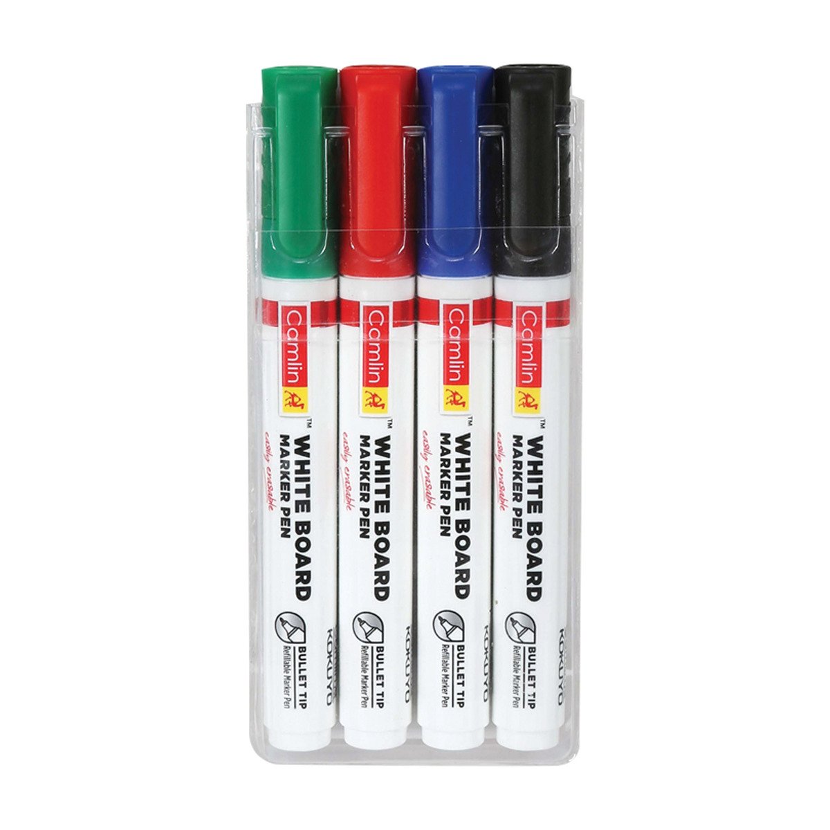 Camlin White Board Marker 4's 7268001 Assorted