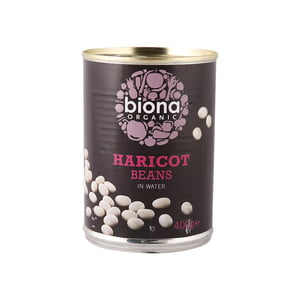 Biona Organic Haricot Beans in Water 400 g
