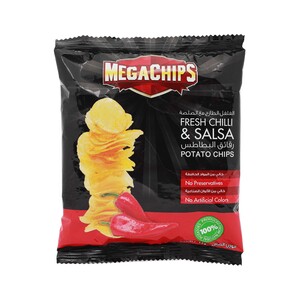 Mega Potato Chips Chilli & Salsa 22 x 13g