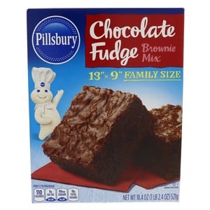 Pillsbury Chocolate Fudge Brownie Mix 521 g