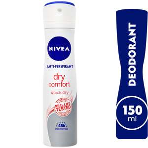 Nivea Antiperspirant Spray for Women Dry Comfort 150 ml