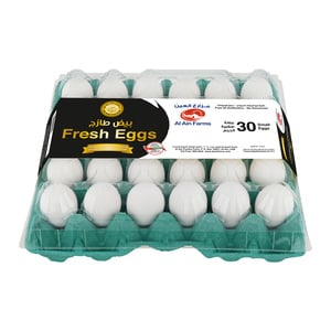 Al Ain Farms White Eggs Small 30pcs