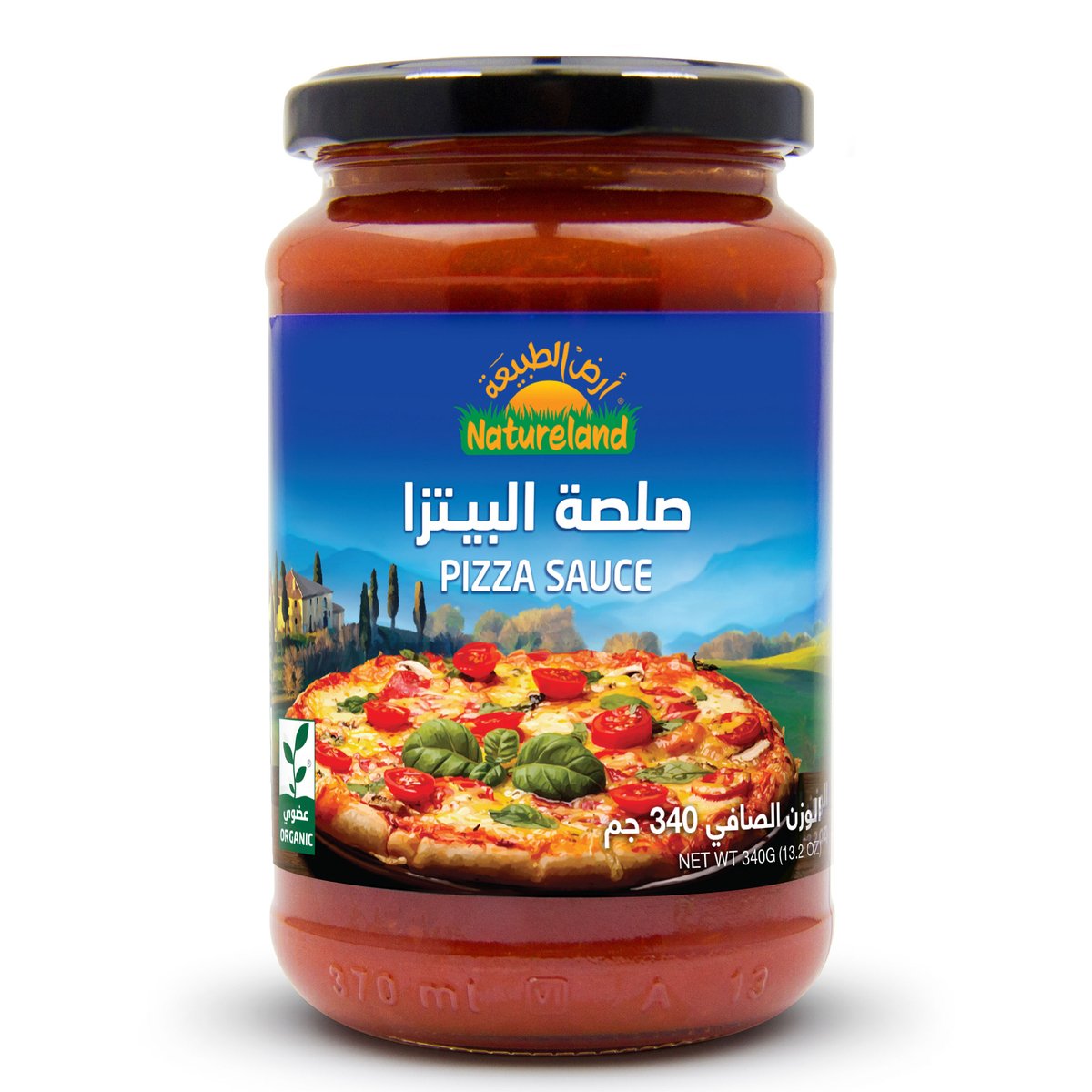 Natureland Organic Pizza Sauce 340 g