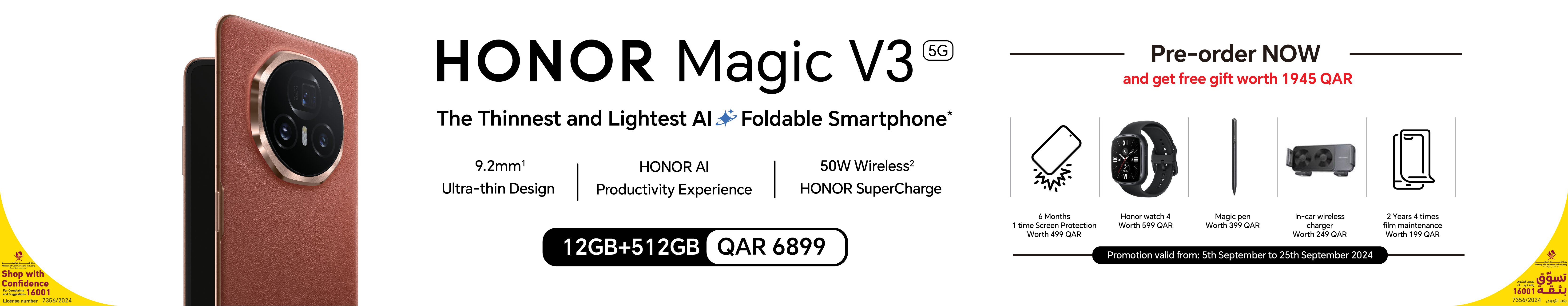 Honor Magic v3