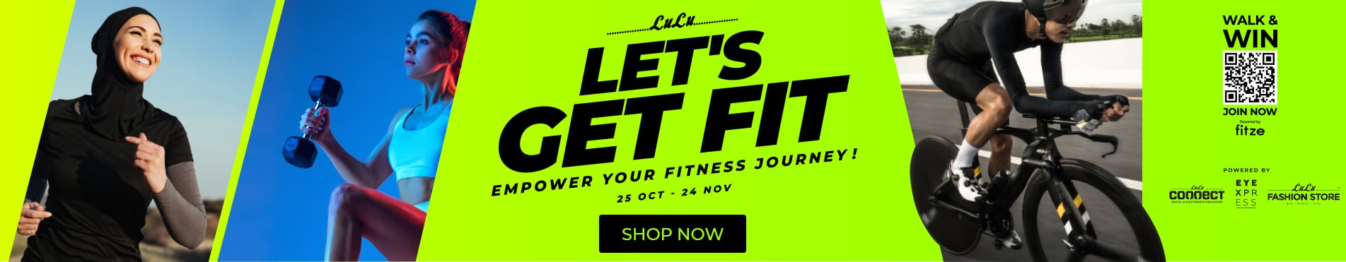 lets get fit 25/10/2024 - 24/11/2024