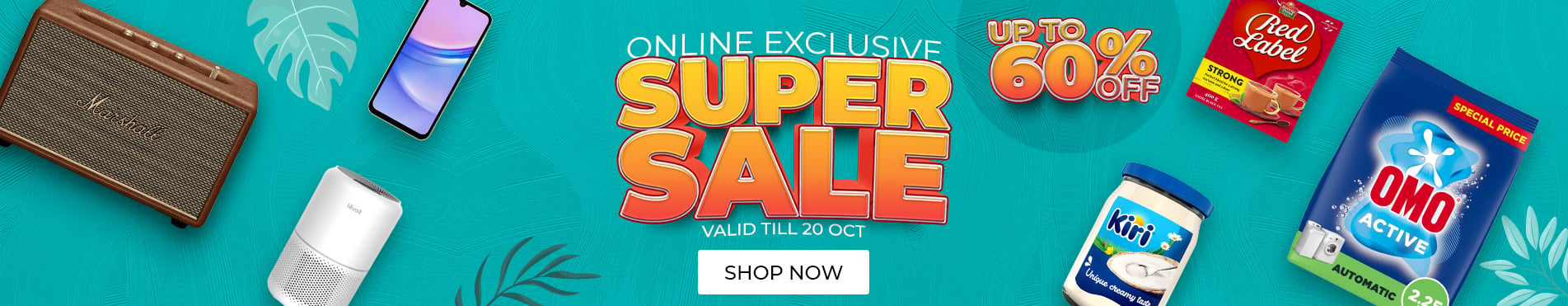 Super sale 16.10.24 - 20-10-24