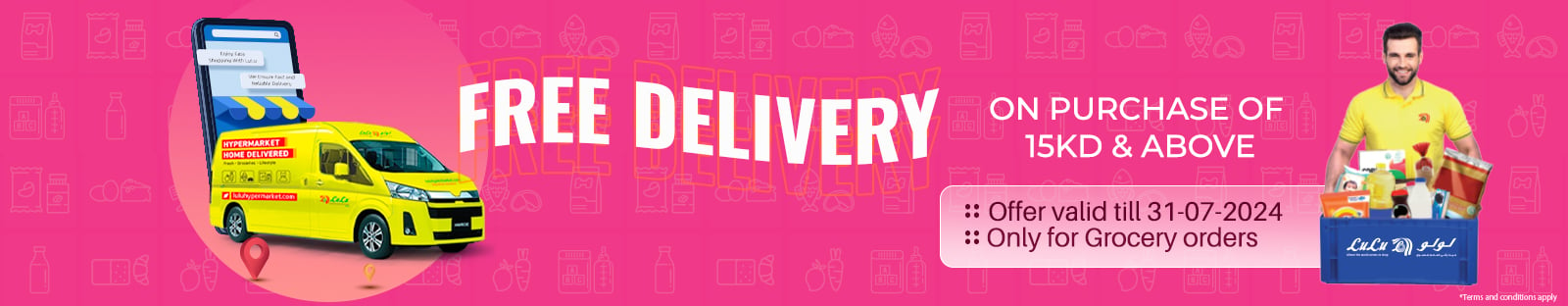 Free delivery Grocery