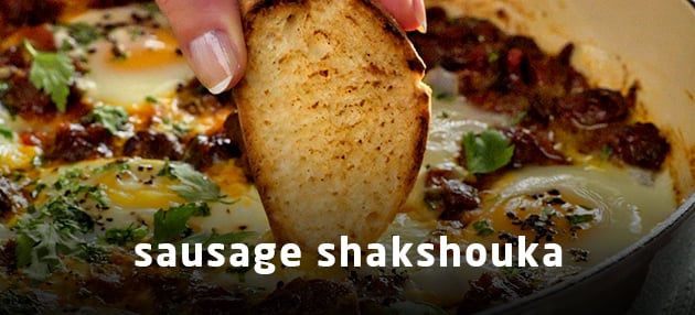 Sausage Shakshouka