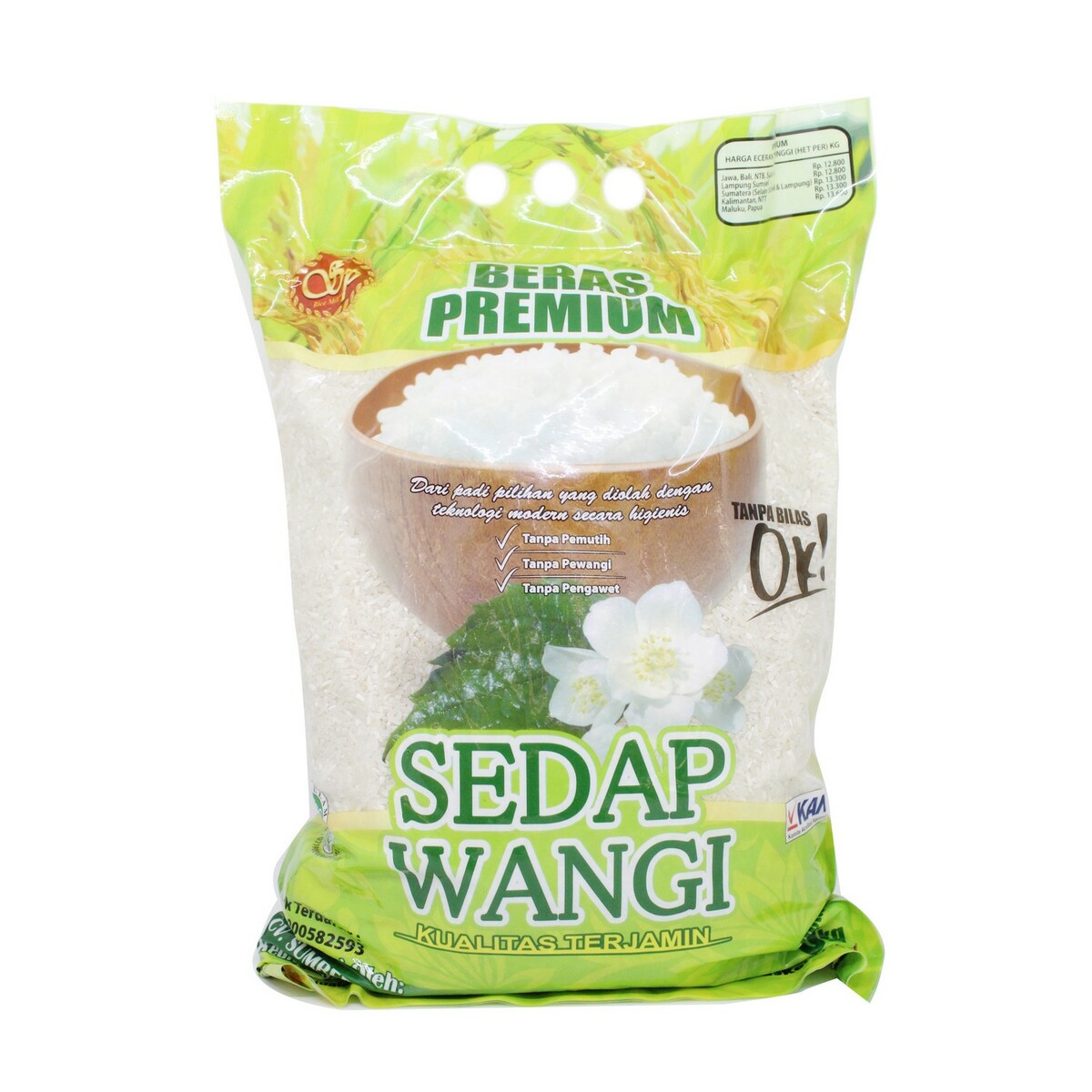 Sedap Wangi Beras Premium 5kg White Rice Lulu Indonesia 8482