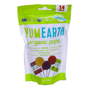 Yum Earth Organic Pops Sour 87 g