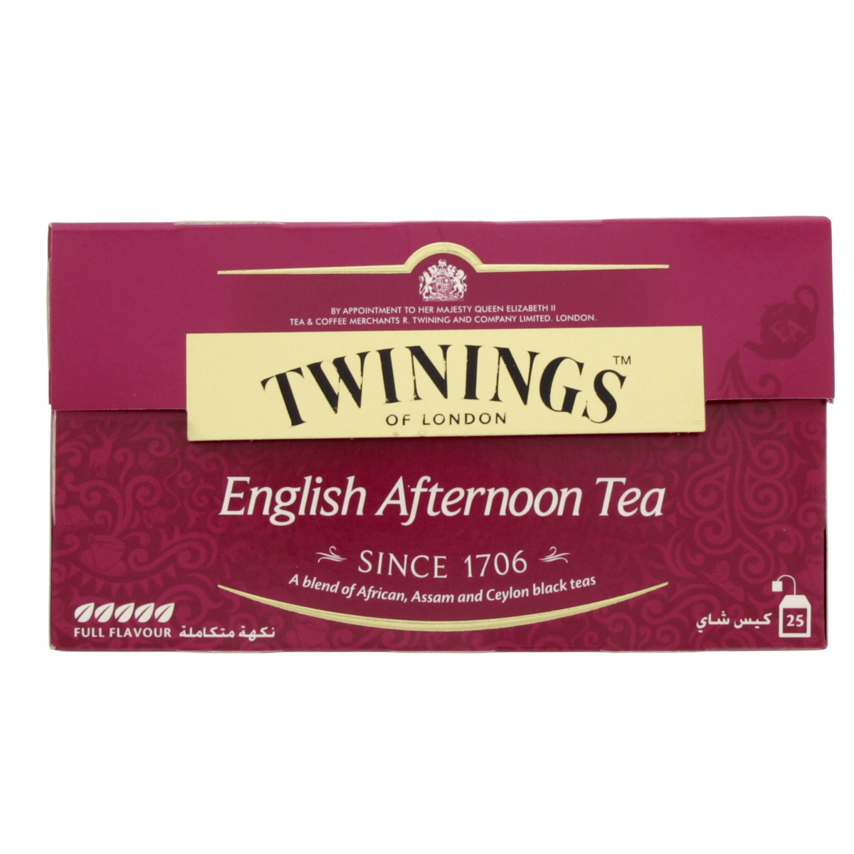 Twinings English Afternoon Tea Bags 25pcs Speciality Tea Lulu Ksa