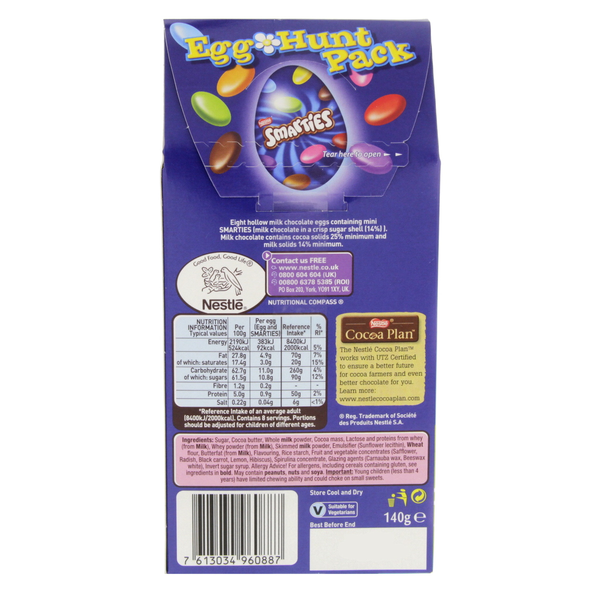 35 Smarties Nutrition Label - Labels 2021