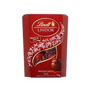 Lindt Lindor Irresistibly Smooth Milk Chocolate 50 g