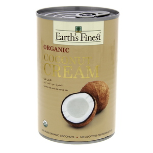 Earth's Finest Organic Coconut Cream 400 ml