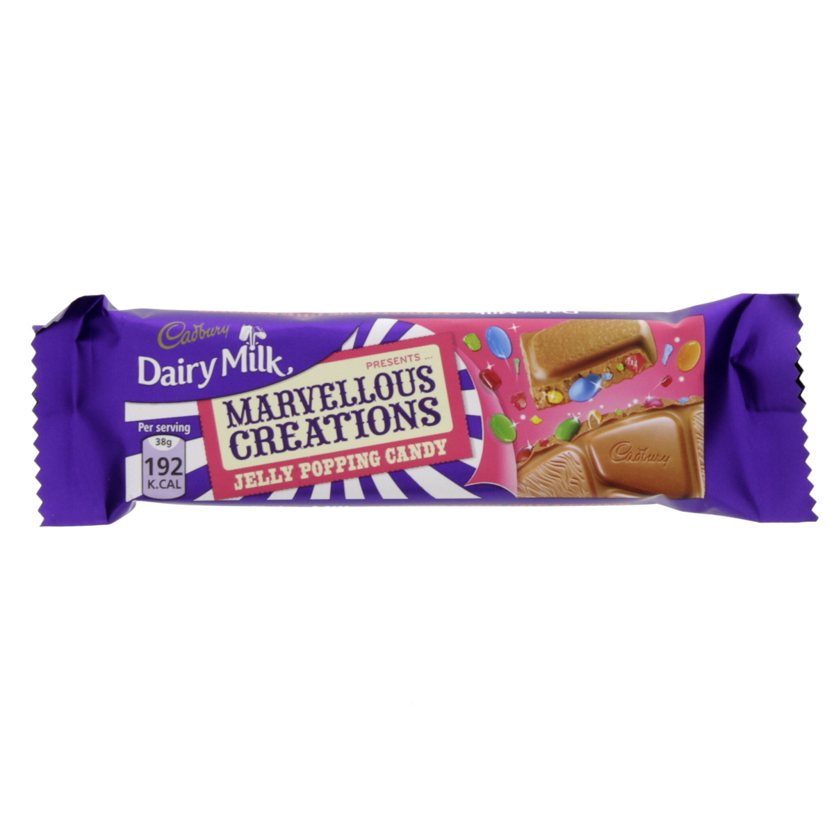 Cadbury Dairy Milk Marvelous Creations Jelly Popping Candy 12 x 38g ...
