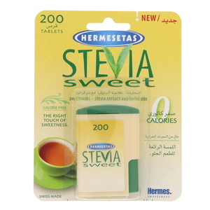 Hermesetas Stevia Sweeteners 200pcs