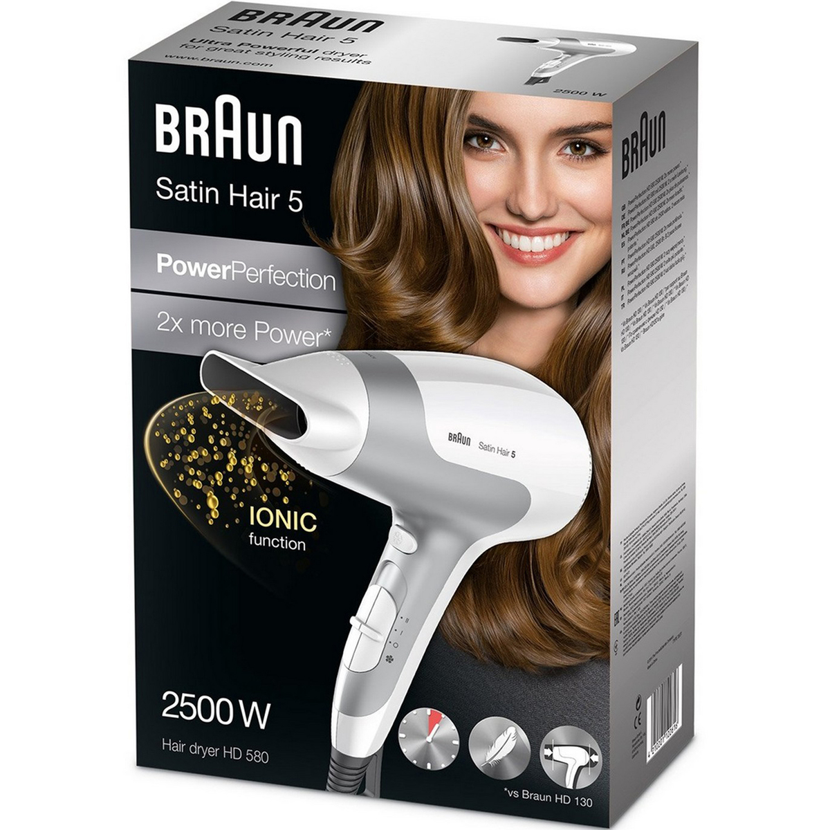 Braun Hair Dryer HD580