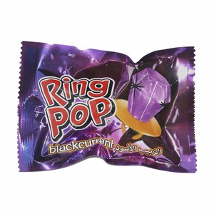 Bazooka Ring Pop Blackcurrant 10 g