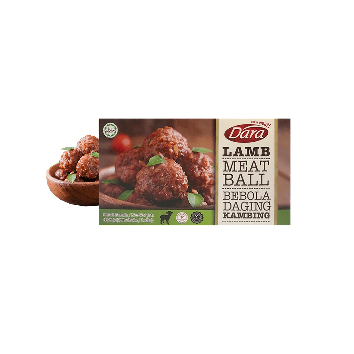 Dara Lamb Meatball 400g Online At Best Price Meat Balls Lulu Malaysia