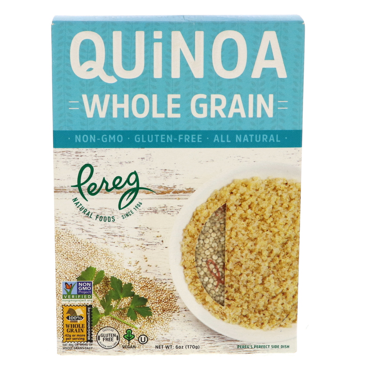 Pereg Quinoa Whole Grain 170g Online at Best Price | Pulses | Lulu KSA