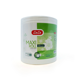 LuLu Maxi Roll Classic White 350m x 1ply 1 Roll