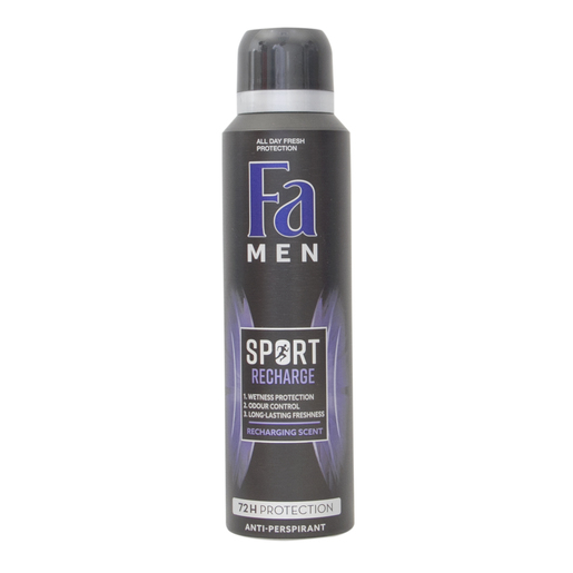 Buy Fa Sport Recharge Anti Perspirant Deodorant For Men 150ml Online ...