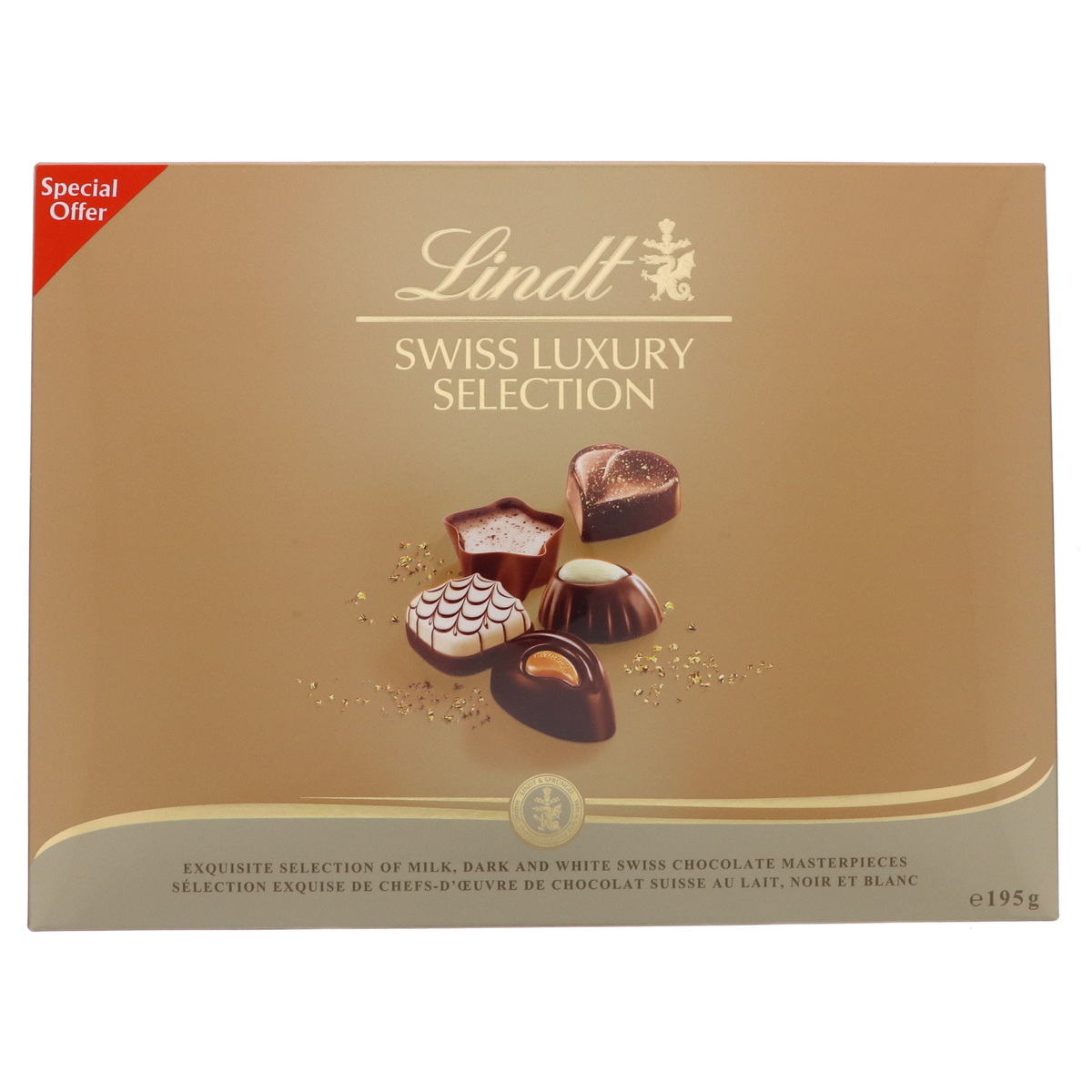 Lindt Swiss Luxury Selection Chocolate 195g Boxed Chocolate Lulu Uae 1109