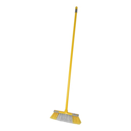 Buy Mr.Brush Broom Unika Yellow 01000410012 Online - Lulu Hypermarket Qatar