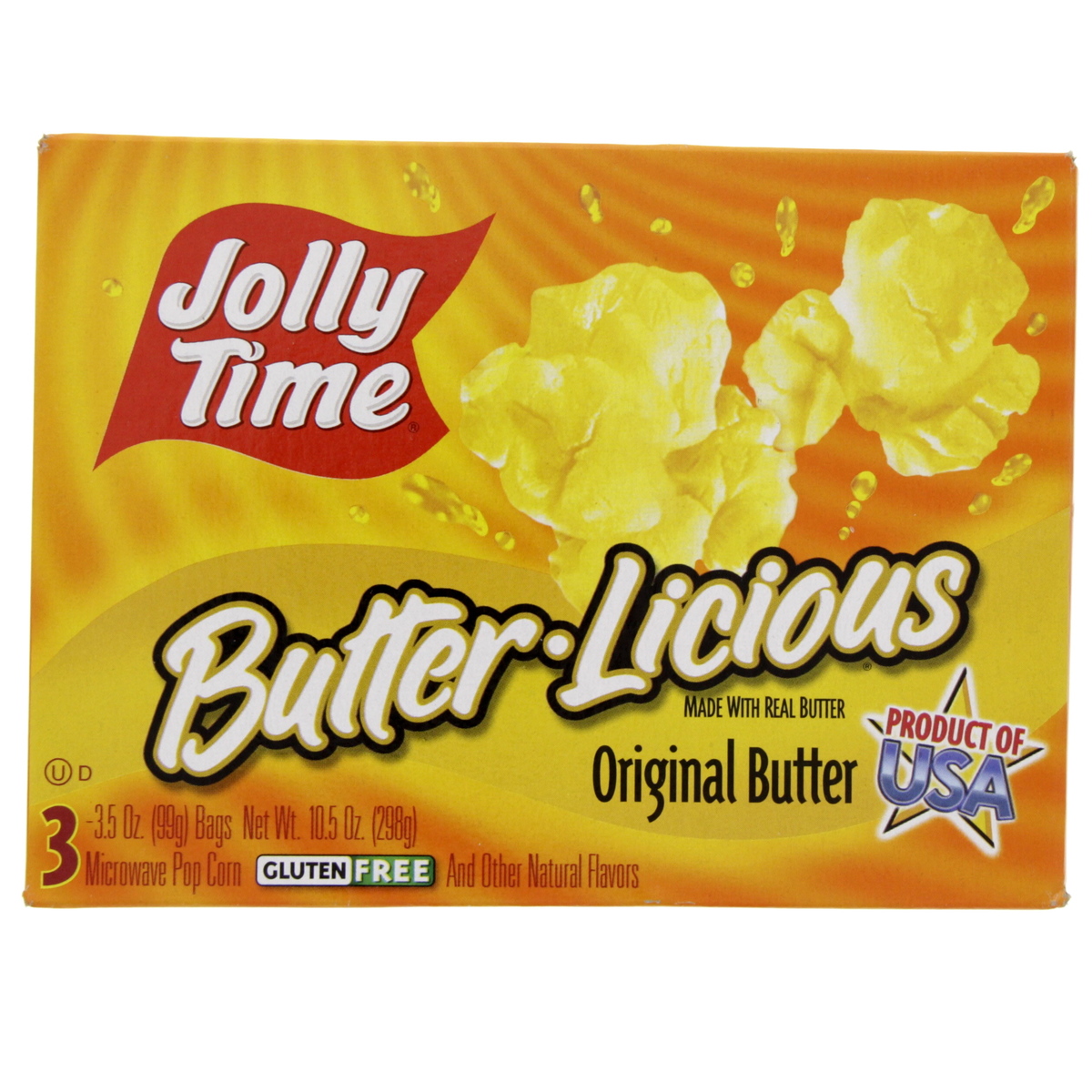 Buy Jolly Time Butter Licious Microwave Pop Corn 298g Online Lulu Hypermarket Ksa