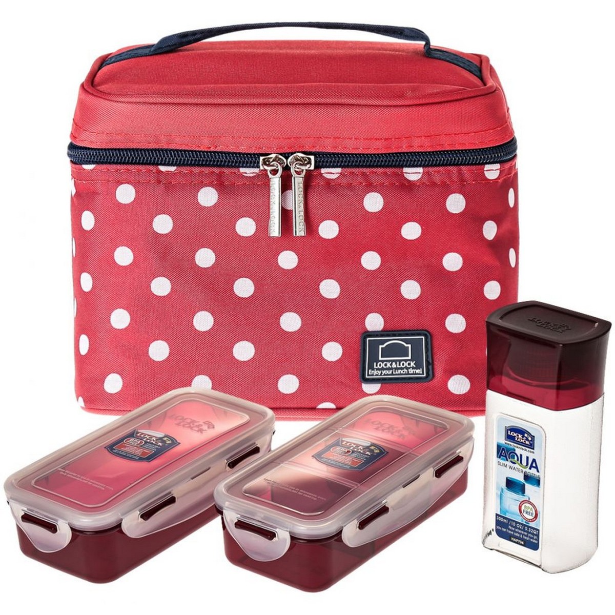 lock & lock lunch bag set