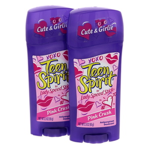 Cute Girlie Teen Spirit Lady Speed Stick Pink Crush 2 x 65 g