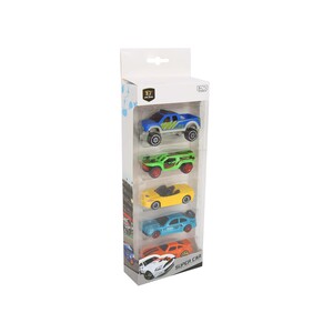 Skis Fusion Die Cast Car 5Piece Set 1603-1 Assorted