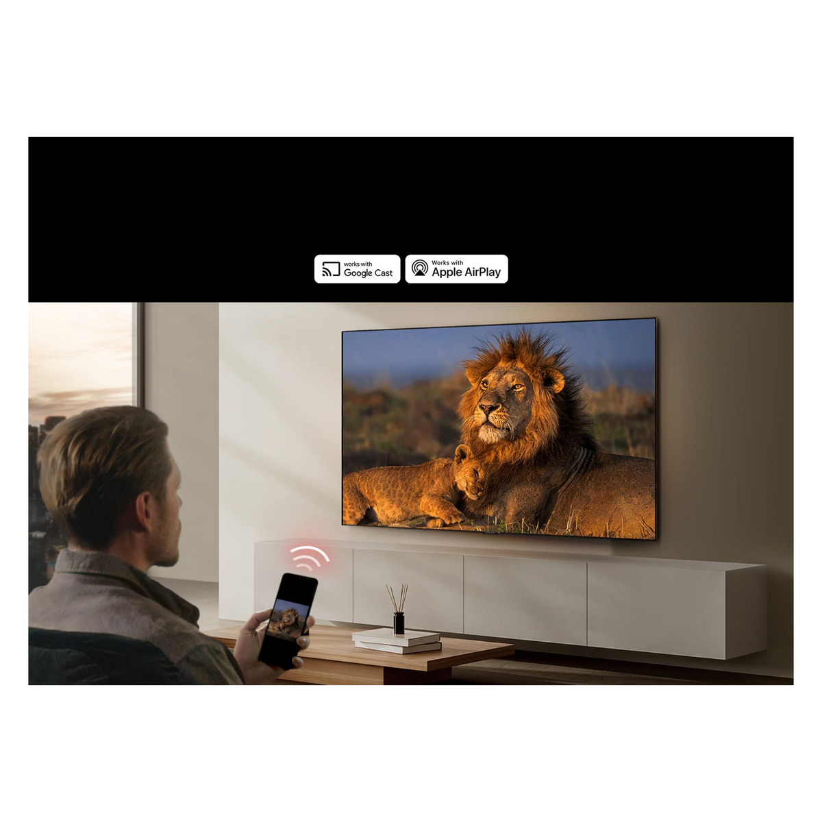 LG 98 inches 4K Smart QNED TV, Black, 98QNED89T6A